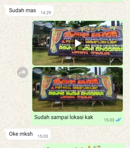 Pengiriman Papan Bunga Cijantung