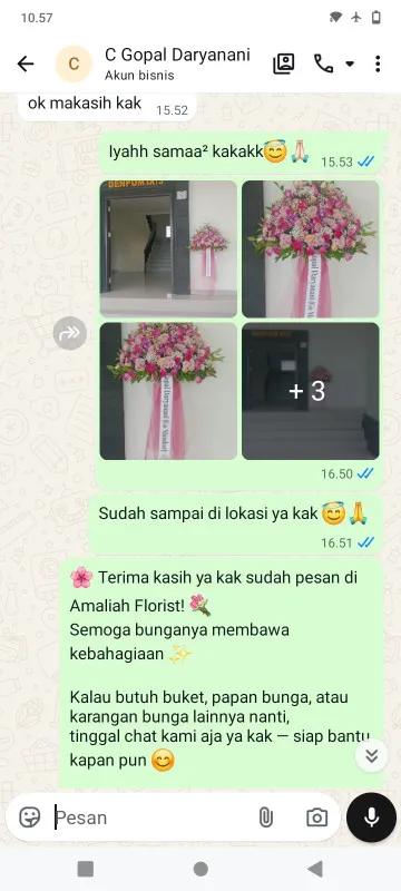 Pengiriman Karangan Bunga Cijantung