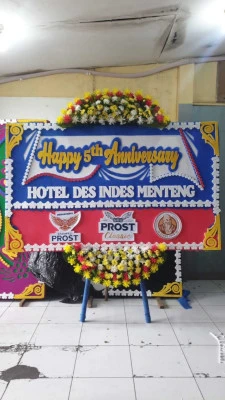 Papan Bunga di Cijantung